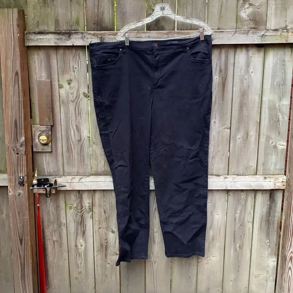 Gloria Vanderbilt Black Jeans sz. 20 W